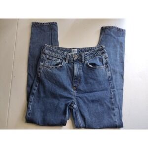 BDG‎ Urban Outfitters Mom Jeans Denim W27 L32 High Rise Dark Wash